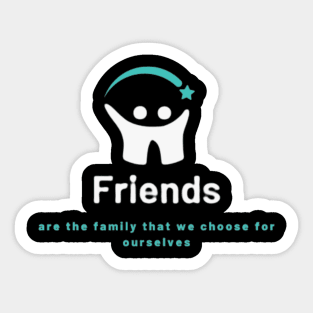 Friends: The Chosen Family Sticker